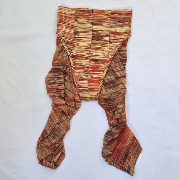 Charlotte Knowles Pulp Shorts in Hard Stripes Red - Picture 6 of 12